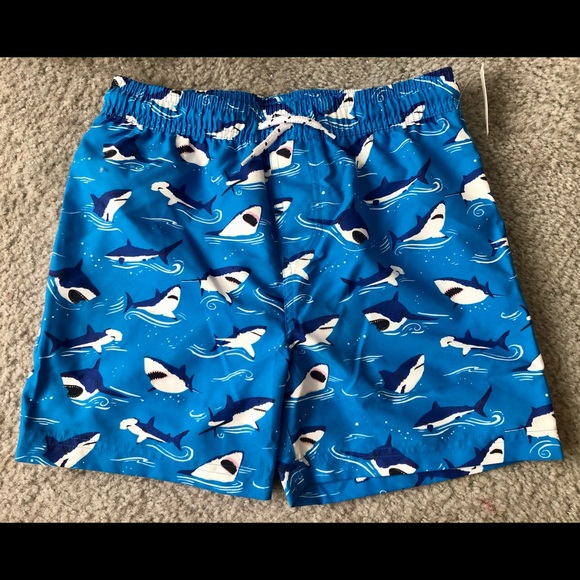 Brand New Spotted zebra boys size 10 swim trunks - Picture 2 of 3